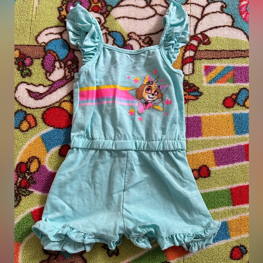 Toddler girls 👧 skye romper.